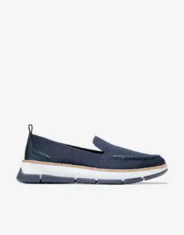Cole Haan: Синие мокасины 