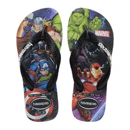 Havaianas: Чёрные шлёпанцы 