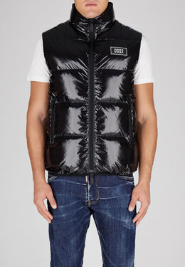 Dsquared2: Жилет с принтом 