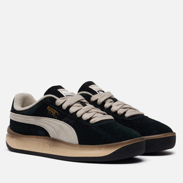 Puma: Чёрные кроссовки 