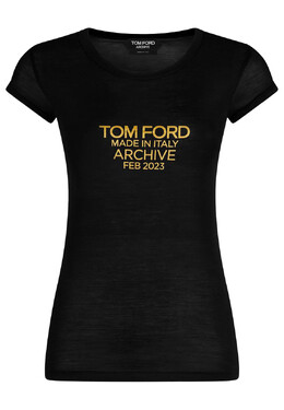 Tom Ford: Трикотажная футболка 