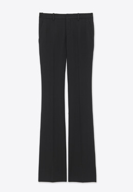 Saint Laurent: Шёлковые брюки 