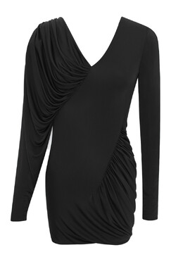 Saint Laurent: Шёлковое платье 