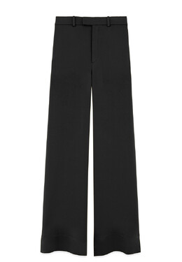 Saint Laurent: Шёлковые брюки 