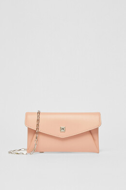 Max Mara: Розовый клатч 
