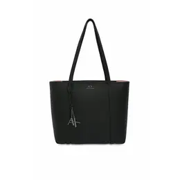Armani Exchange: Чёрная сумка 