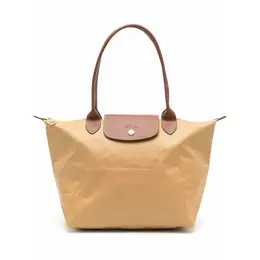Longchamp: Жёлтая сумка  Le Pliage Original