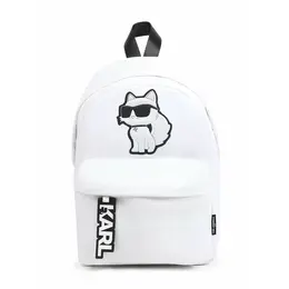Karl Lagerfeld: Белый рюкзак  Choupette