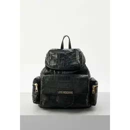 Love Moschino: Чёрный рюкзак 