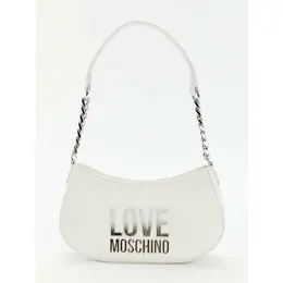 LOVE MOSCHINO: Белая сумка 