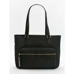 LOVE MOSCHINO: Чёрная сумка 