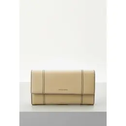 Trussardi: Бежевая сумка 