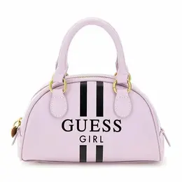 GUESS: Фиолетовая сумка 