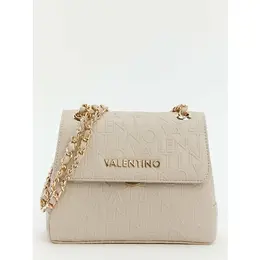 Valentino: Бежевая сумка 