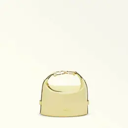 FURLA: Жёлтая сумка 