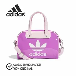 adidas: Розовая сумка 