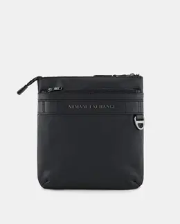 Armani Exchange: Чёрная сумка 