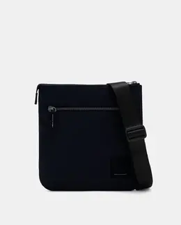 Armani Exchange: Тёмная сумка 