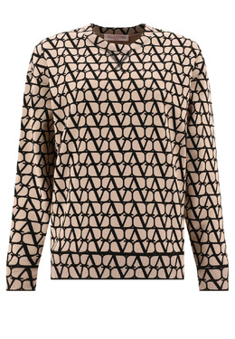 Valentino: Трикотажный свитшот 