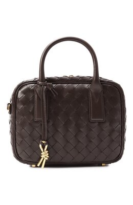 Bottega Veneta: Коричневая сумка 