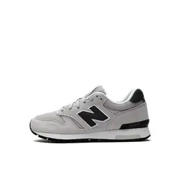 New Balance: Серые кроссовки 