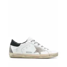 Golden Goose: Серебристые кроссовки  Superstar