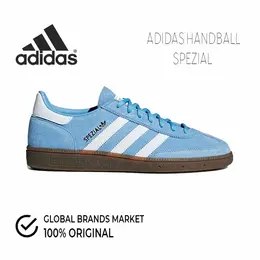 adidas: Голубые кеды  Handball Spezial