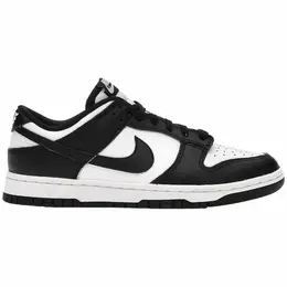 NIKE: Чёрные кроссовки  Dunk Low Retro