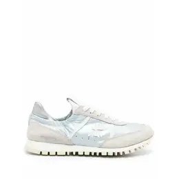PREMIATA: Голубые кроссовки  Sean