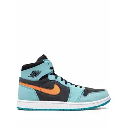 Jordan: Синие кроссовки  Air Jordan 1 Zoom