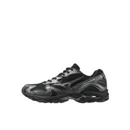 Mizuno: Чёрные кроссовки 