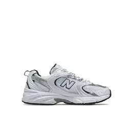 New Balance: Белые кеды  530