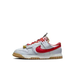 NIKE: Белые кеды  Dunk
