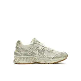 New Balance: Серые кеды  2002R