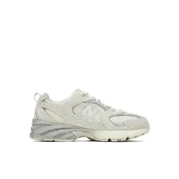New Balance: Бежевые кеды  530