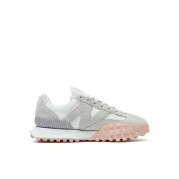 New Balance: Серые кеды 
