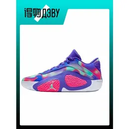 Jordan: Фиолетовые кеды 