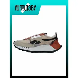 Reebok: Кеды цвета хаки 