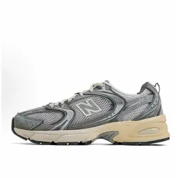 New Balance: Серые кроссовки  530