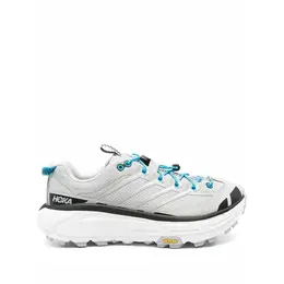 HOKA ONE ONE: Серые кроссовки 