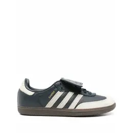 adidas: Синие кроссовки  Samba