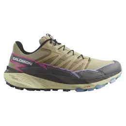 Salomon: Зелёные кроссовки 