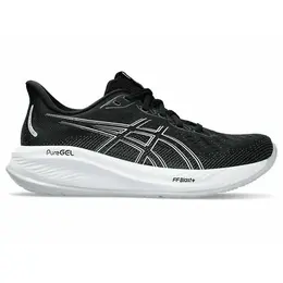 ASICS: Чёрные кроссовки 