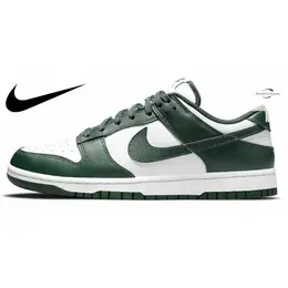 NIKE: Зелёные кроссовки 
