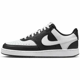 NIKE: Чёрные кроссовки  Court Vision Low
