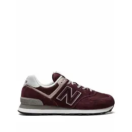 New Balance: Красные кроссовки  574