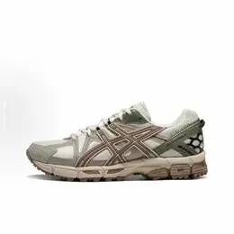 ASICS: Серые кроссовки 