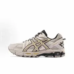ASICS: Кроссовки цвета хаки 