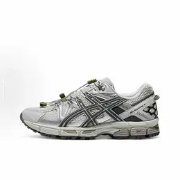 ASICS: Серые кроссовки 