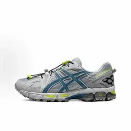ASICS: Серые кроссовки 